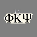 Paper Air Freshener W/ Tab - Greek Letters: Phi Kappa Psi